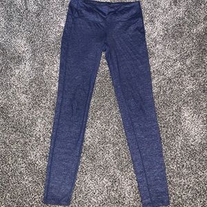 Athleta blue full length leggings Small
